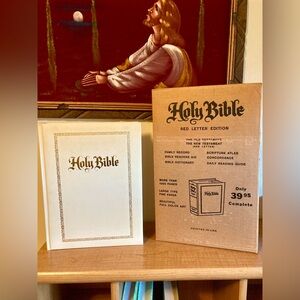 Vintage Holy Bible Red Letter Edition
